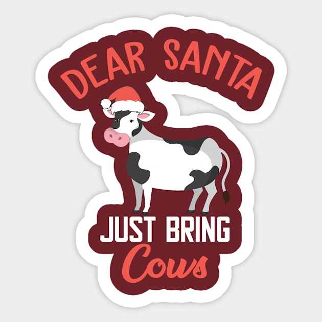 Dear Santa Sticker by OnuM2018